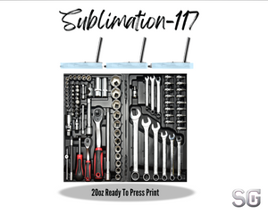 SUB 117 (Sublimation Ready To Press Print)