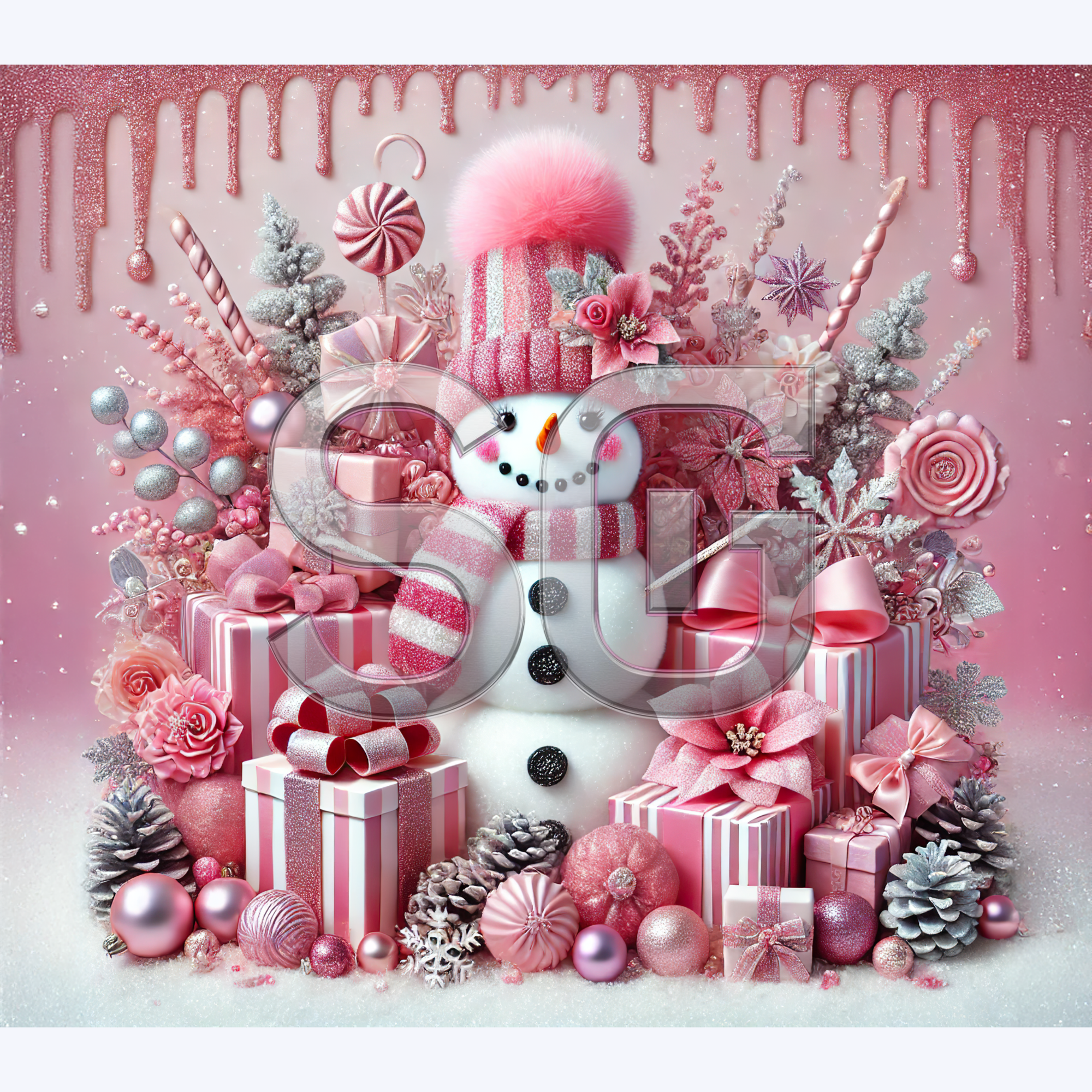 Sub155 (pink snowman)