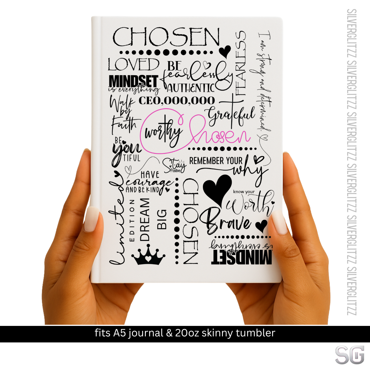 JC108 Journal / Tumbler Decal