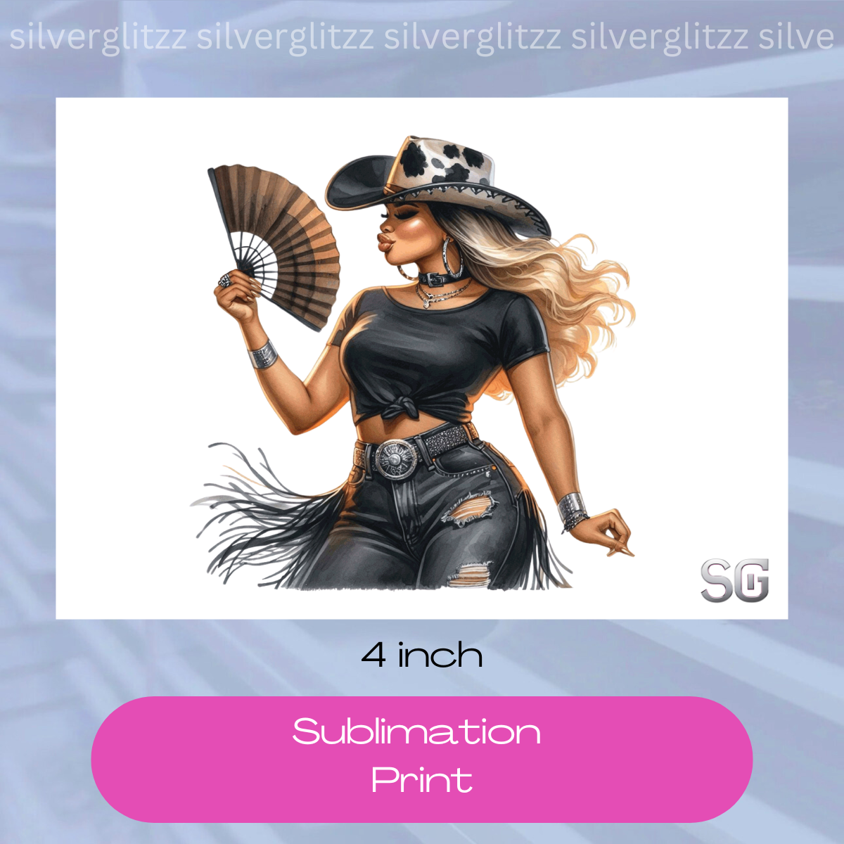 CG Black (4in sublimation print)