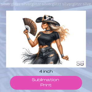CG Black (4in sublimation print)