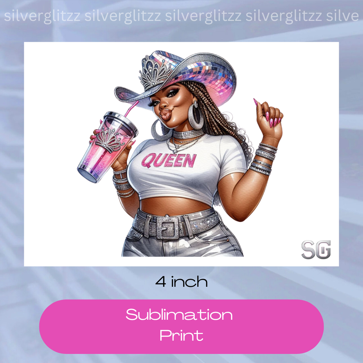 CG Sparkle (4in sublimation print)