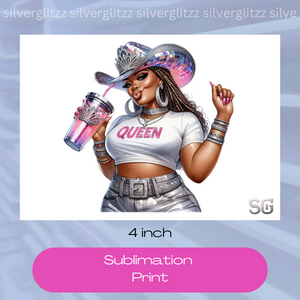 CG Sparkle (4in sublimation print)