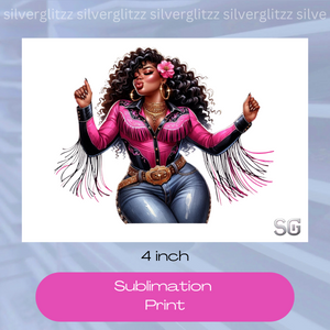 CG Pink (4in sublimation print)