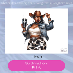 CG Denim (4in sublimation print)