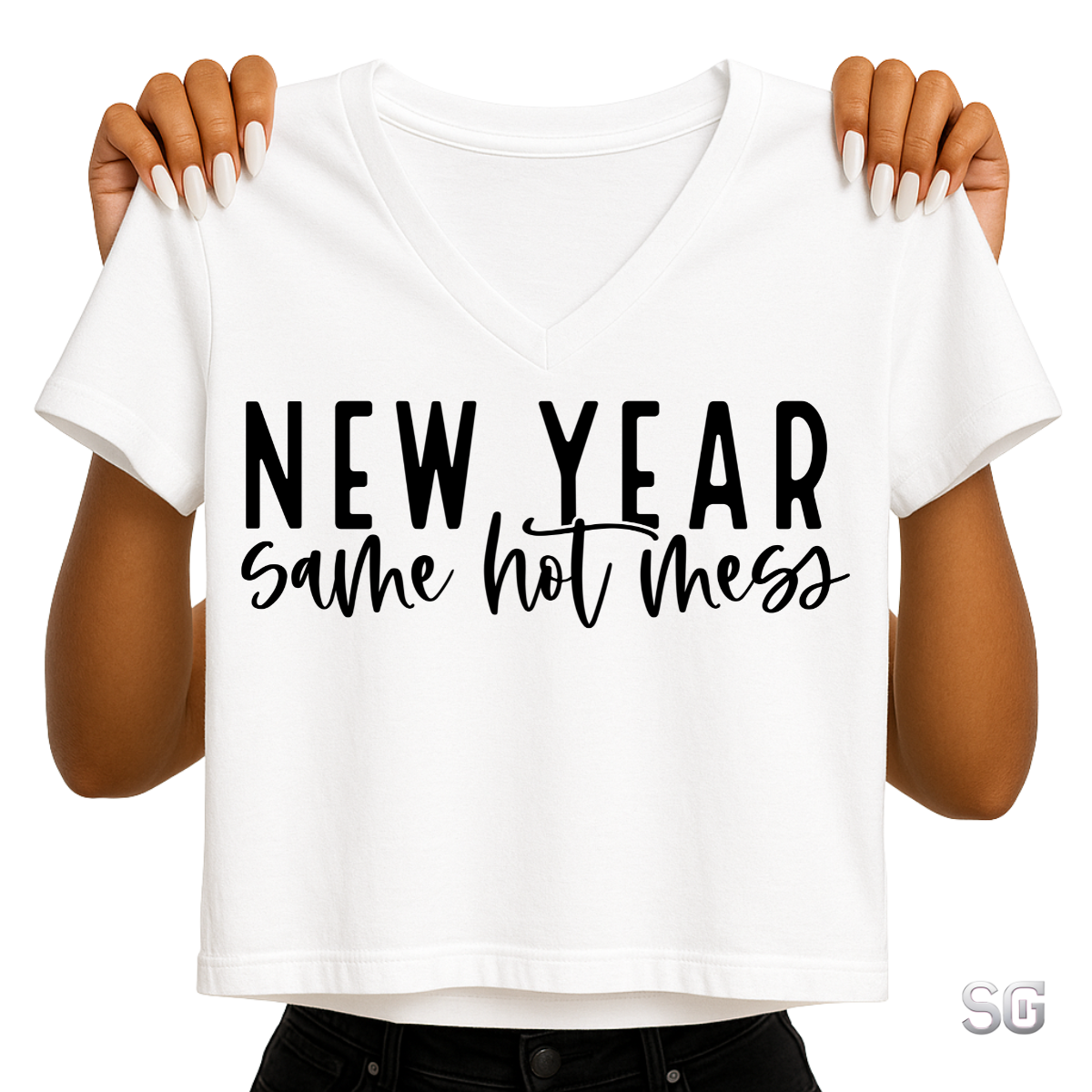 Same Hot Mess (CF24A) DTF Transfer