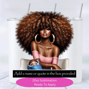 AfroGoddess 42 (20oz Sublimation Print)