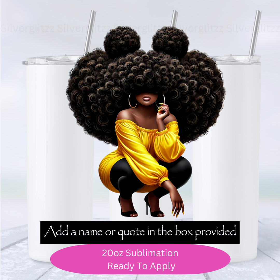 Afro Goddess 40 (Sublimation Print)