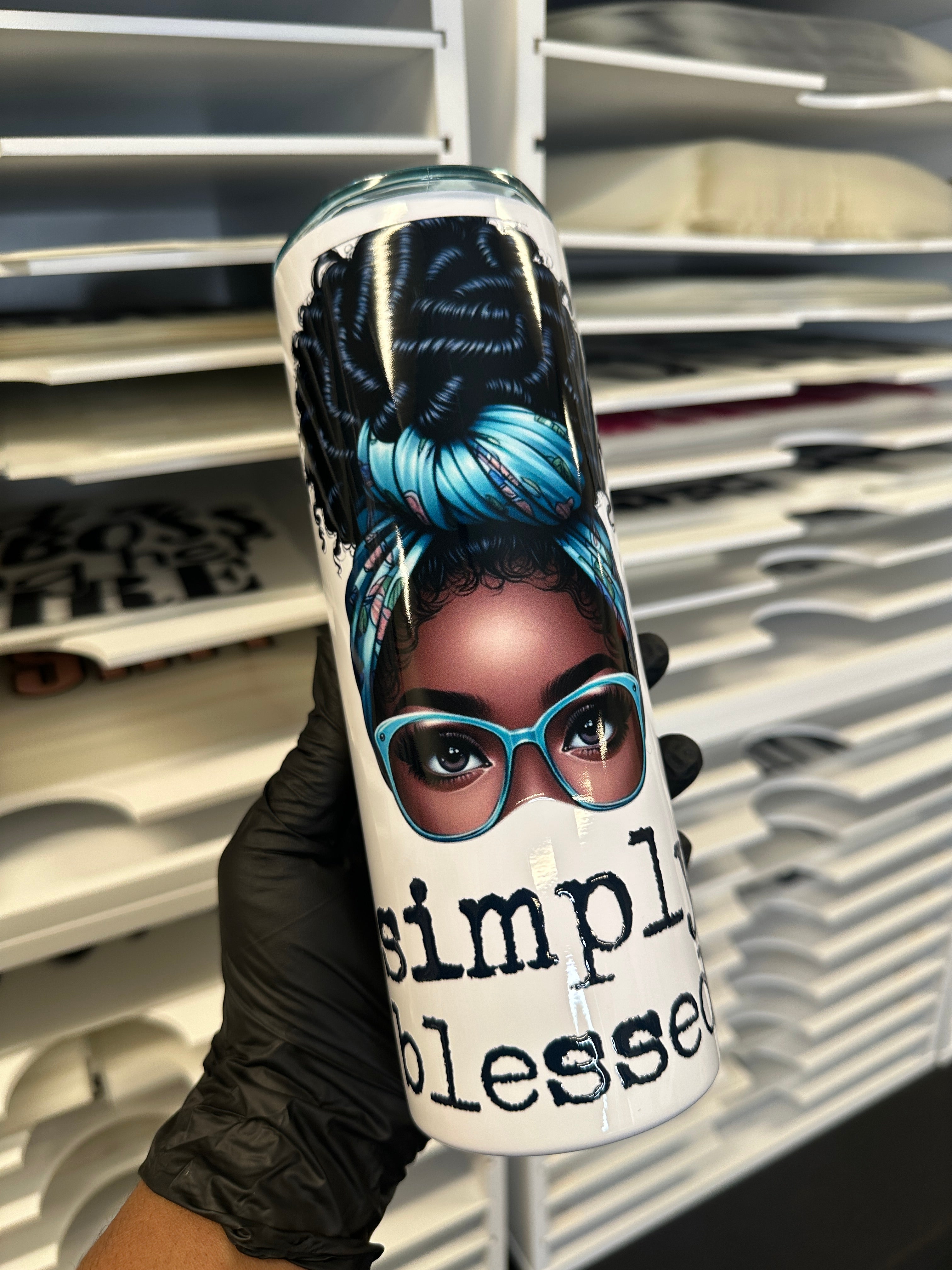 Simply Blessed 20oz Stainless Steel Tumbler