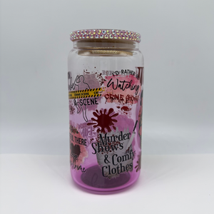 True Crime Pink (16oz Pink Ombre' Can)