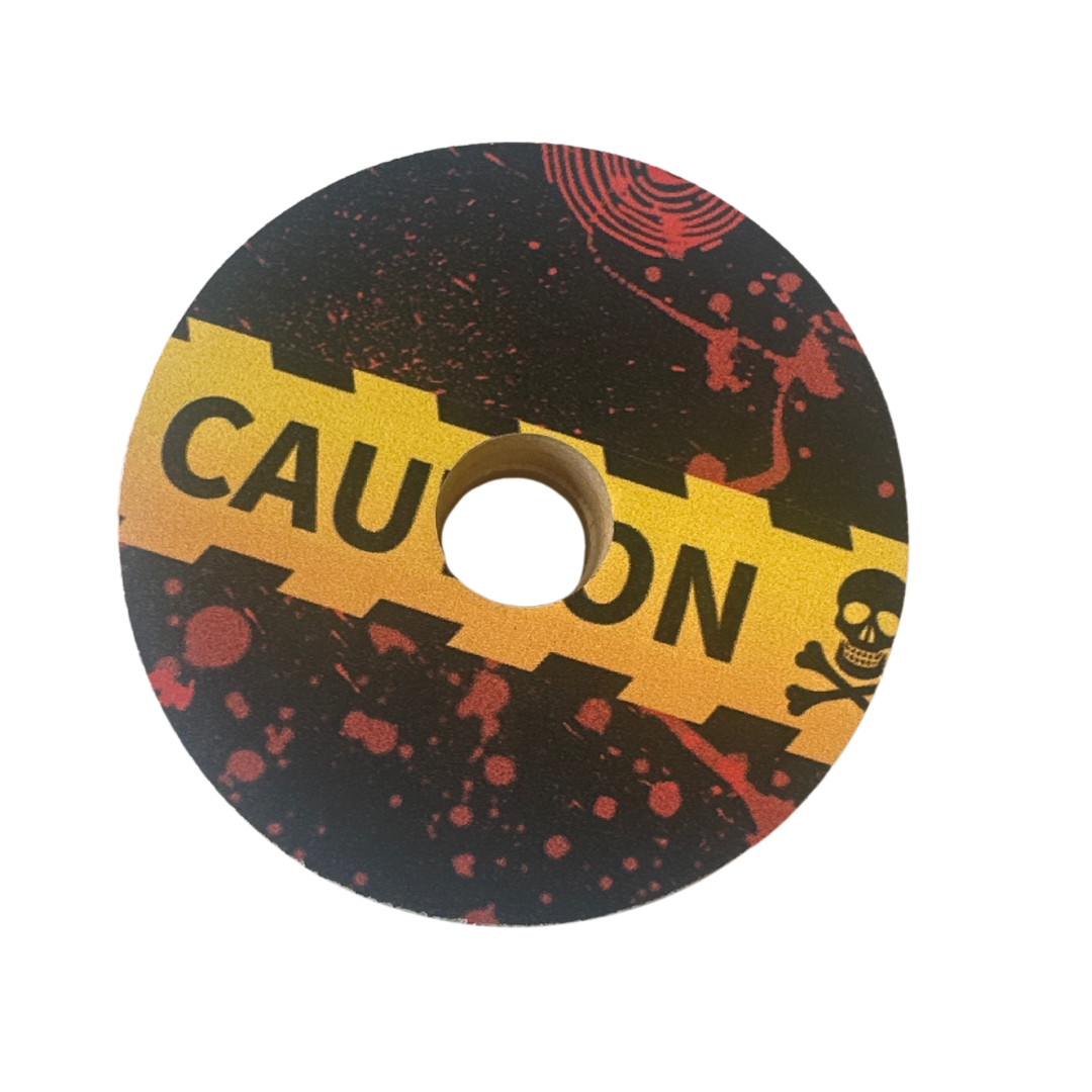 Caution Vinyl Topper (Black)