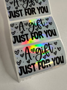 Thermal Holo Stickers