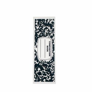 Composition Book UVDTF Pen Wrap (UVP49)