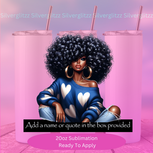 Afro Goddess 13 (Sublimation Ready to Press Print)