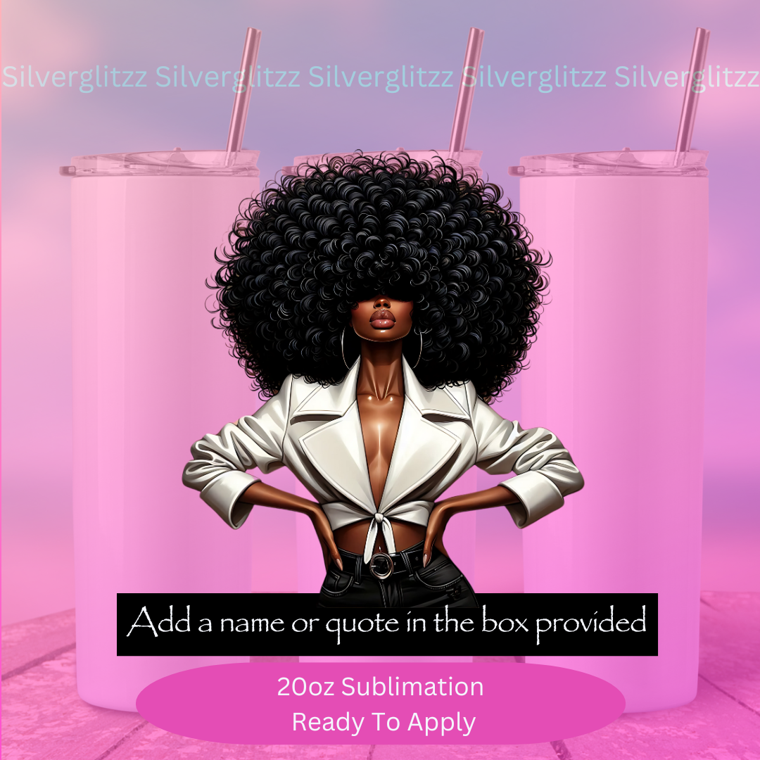 Afro Goddess 18 (Sublimation Ready to Press Print)