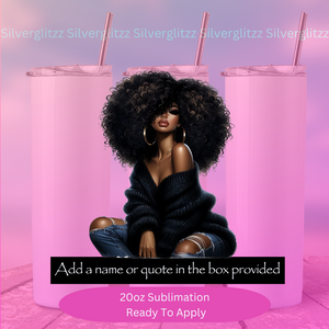 Afro Goddess 7 (Sublimation Ready to Press Print)