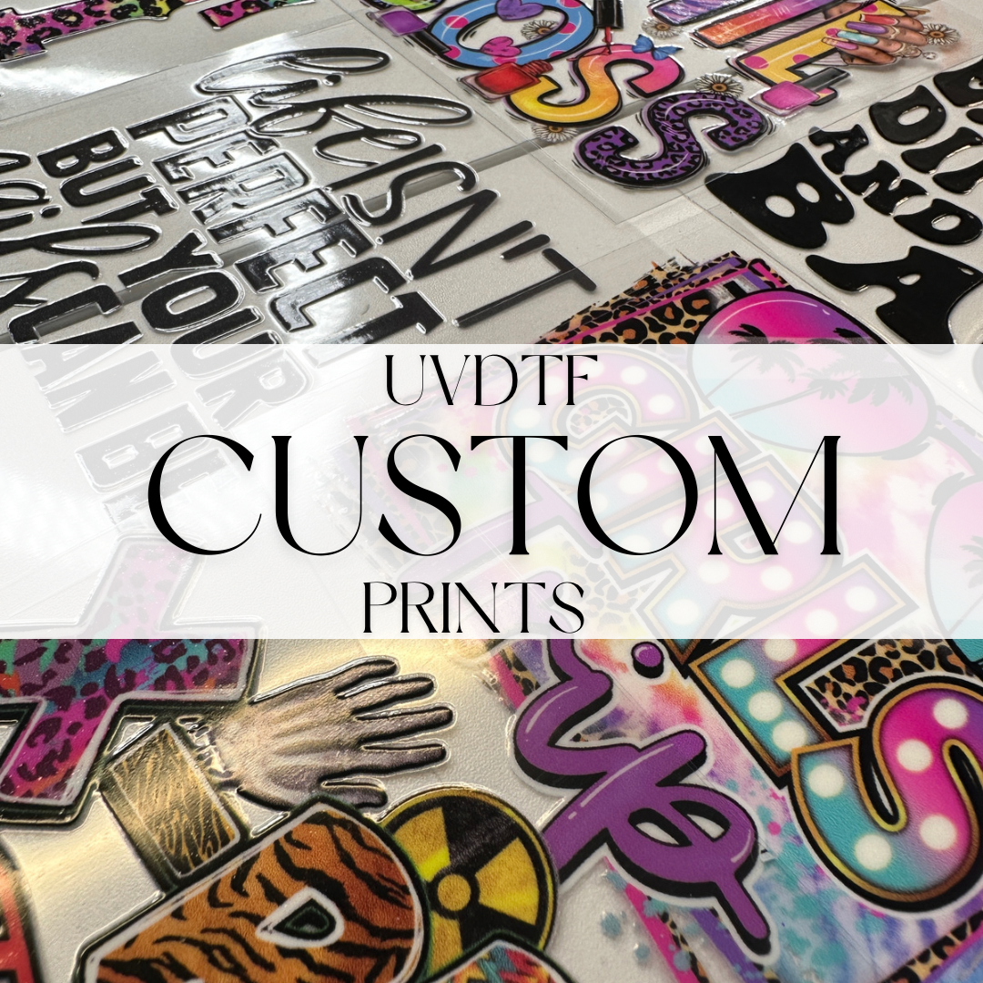 UVDTF Full Wrap Custom Printing