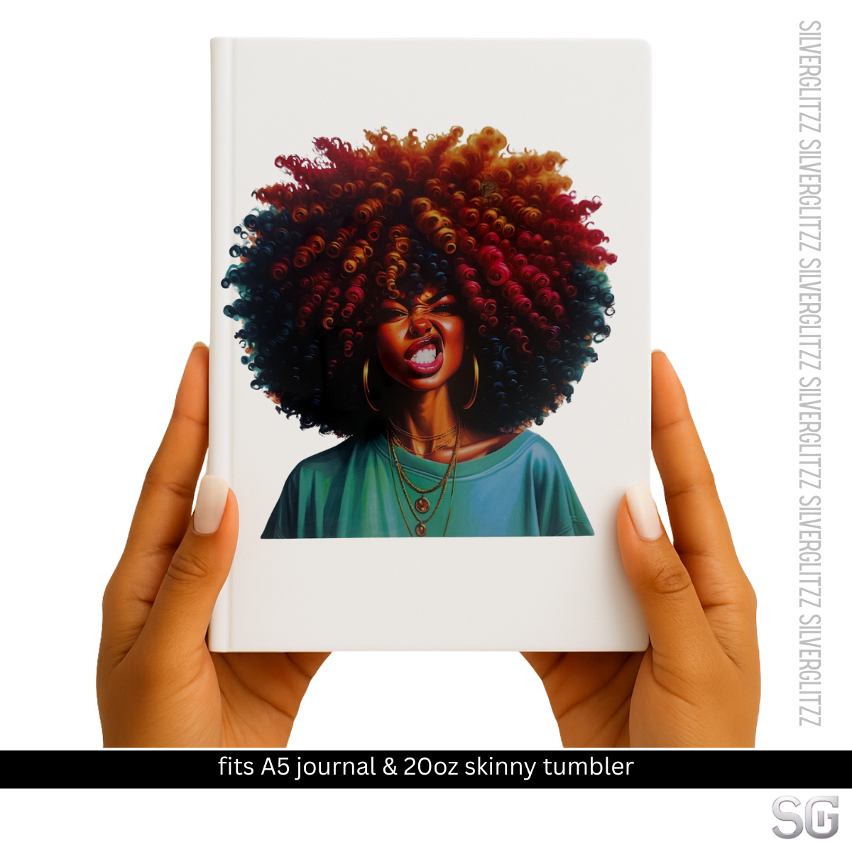 JC107 UVDTF Journal / Tumbler Decal