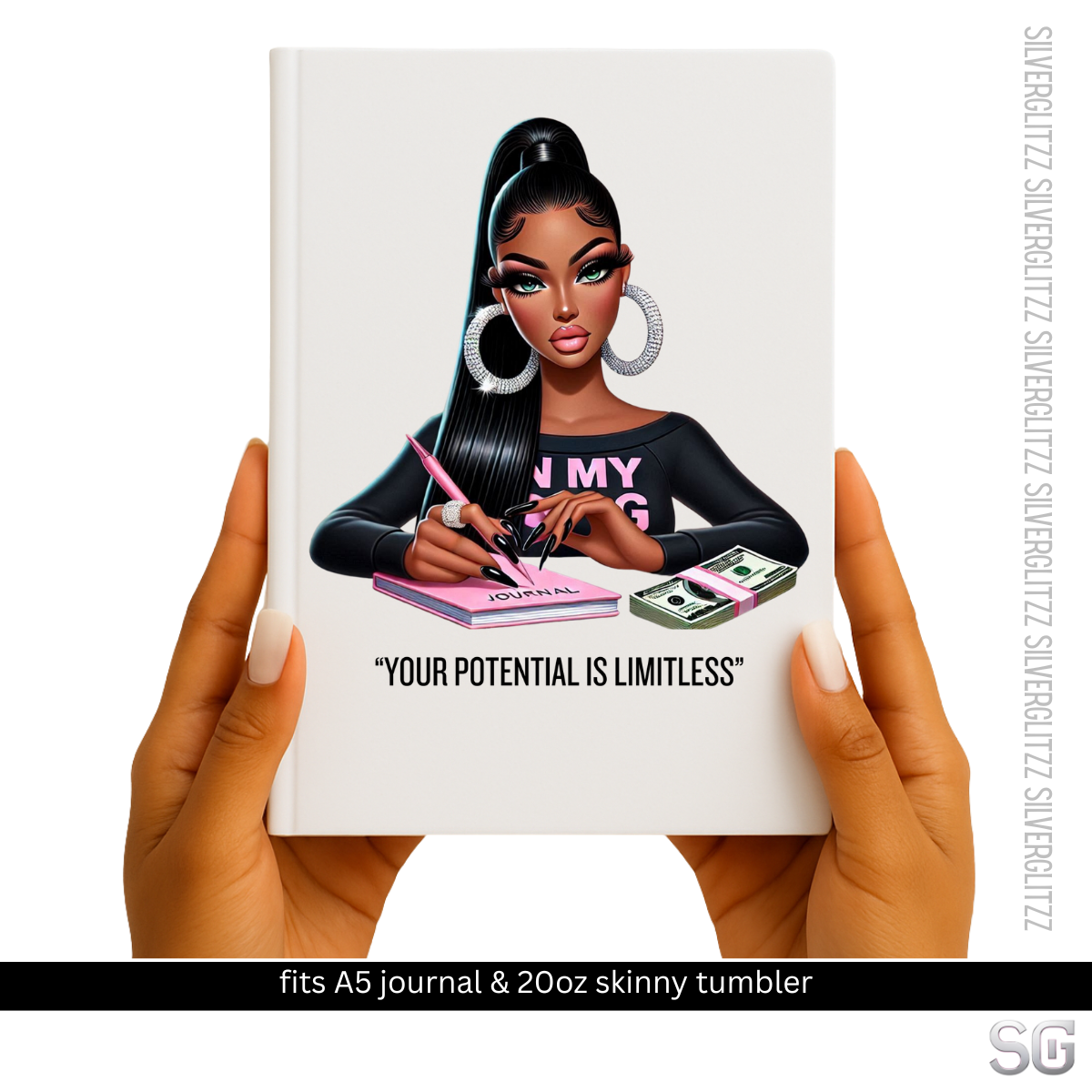 JC27 (UVDTF Journal / 20oz Tumbler Decal)