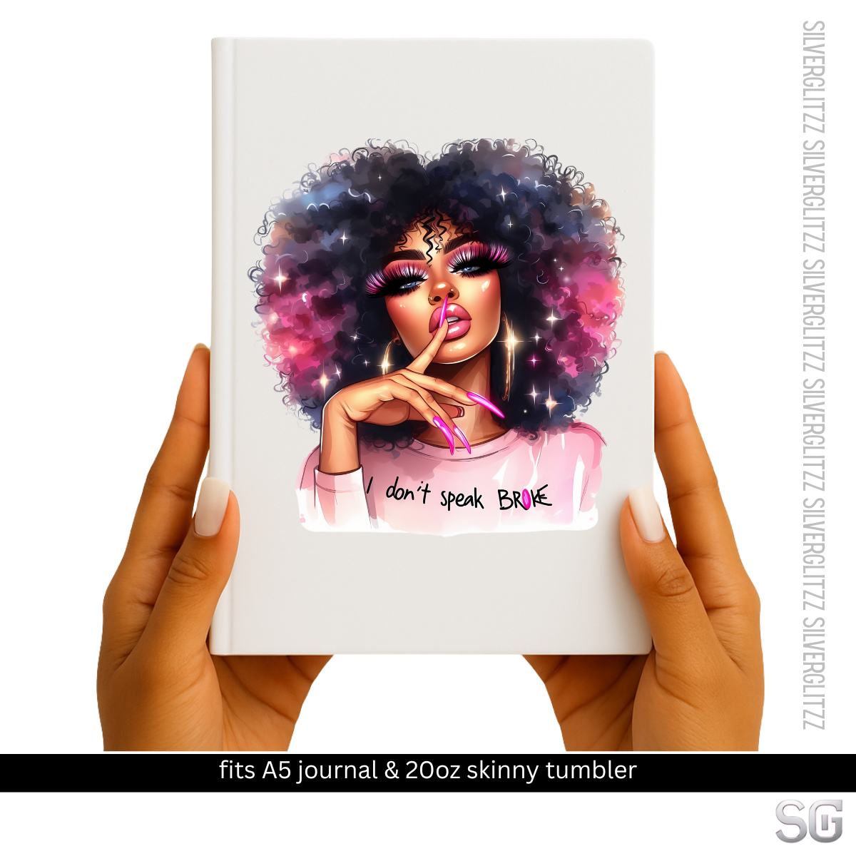 JC49 (UVDTF Journal / 20oz Tumbler Decal)