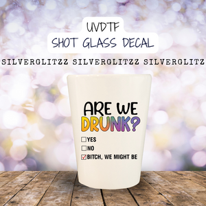 Shot Glass UVDTF Decal Bundle