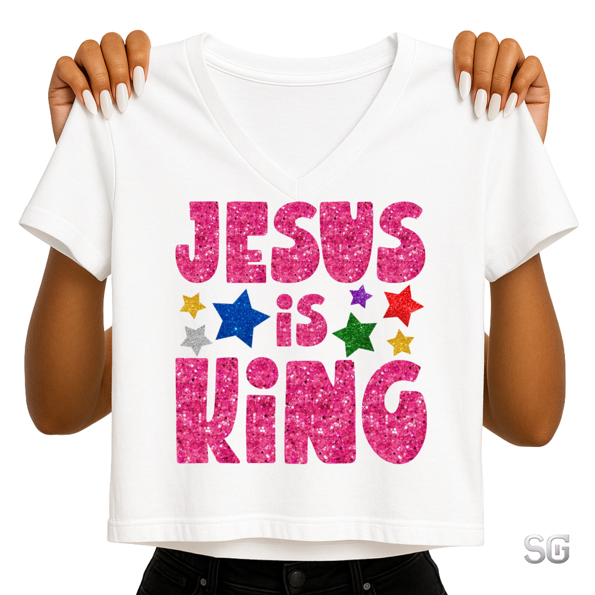 Jesus is King (CF22) DTF Transfer