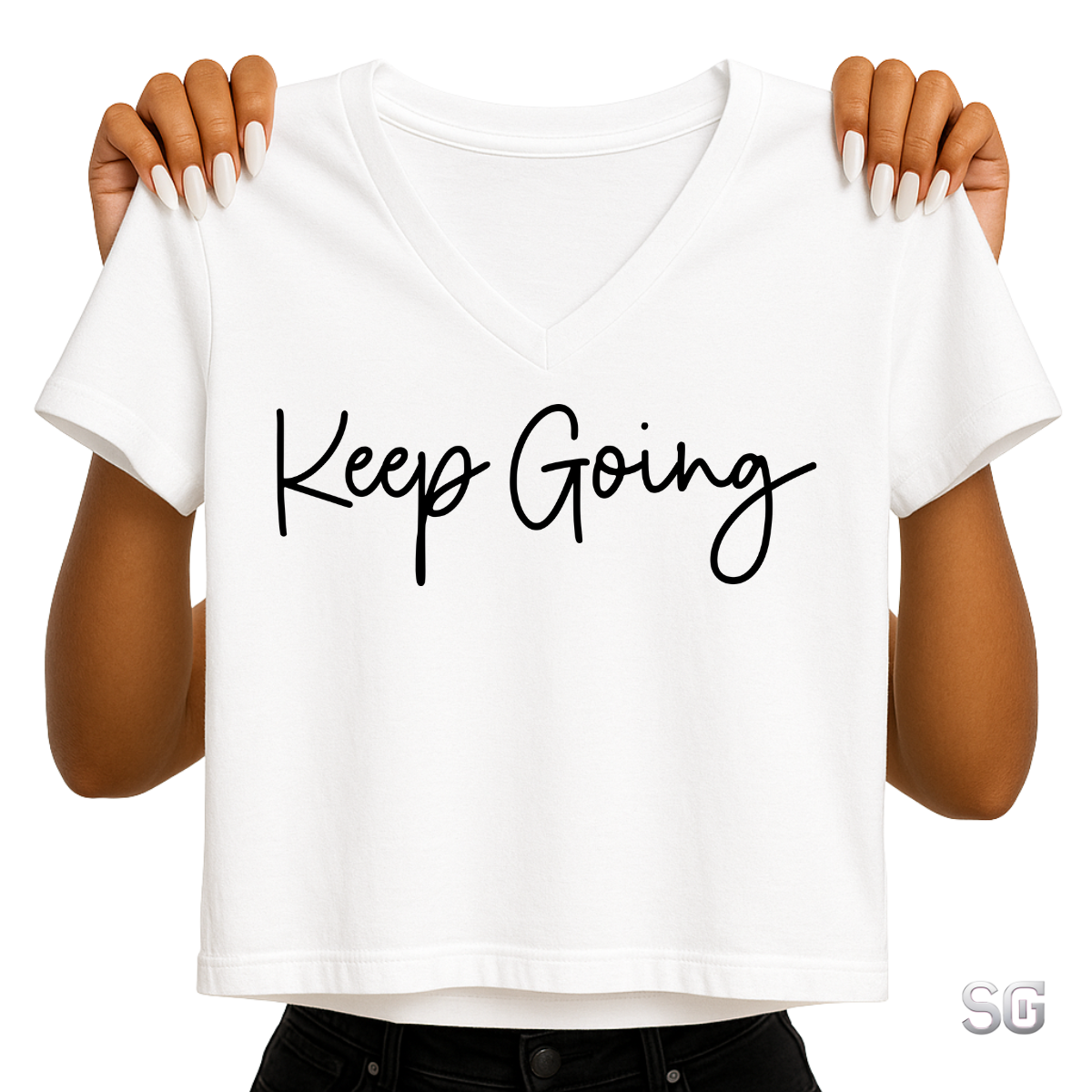 Keep Going (Black) DTF Transfer (CF31A)