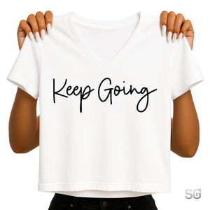 Keep Going (Black) DTF Transfer (CF31A)