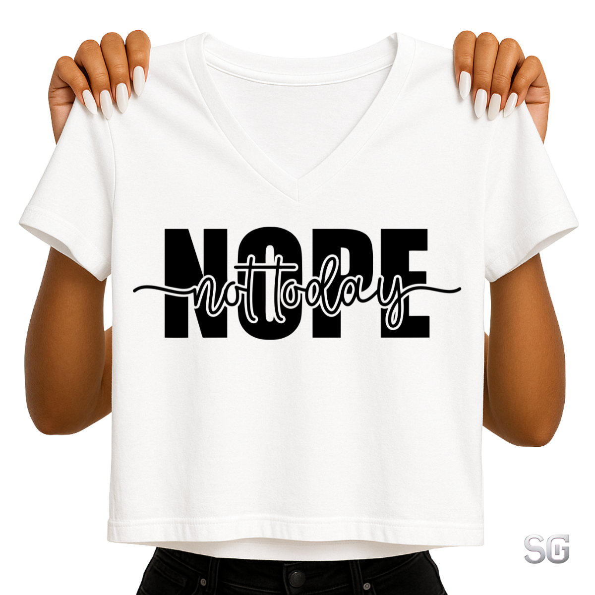 Nope Not Today.. (CF33B) DTF Transfer