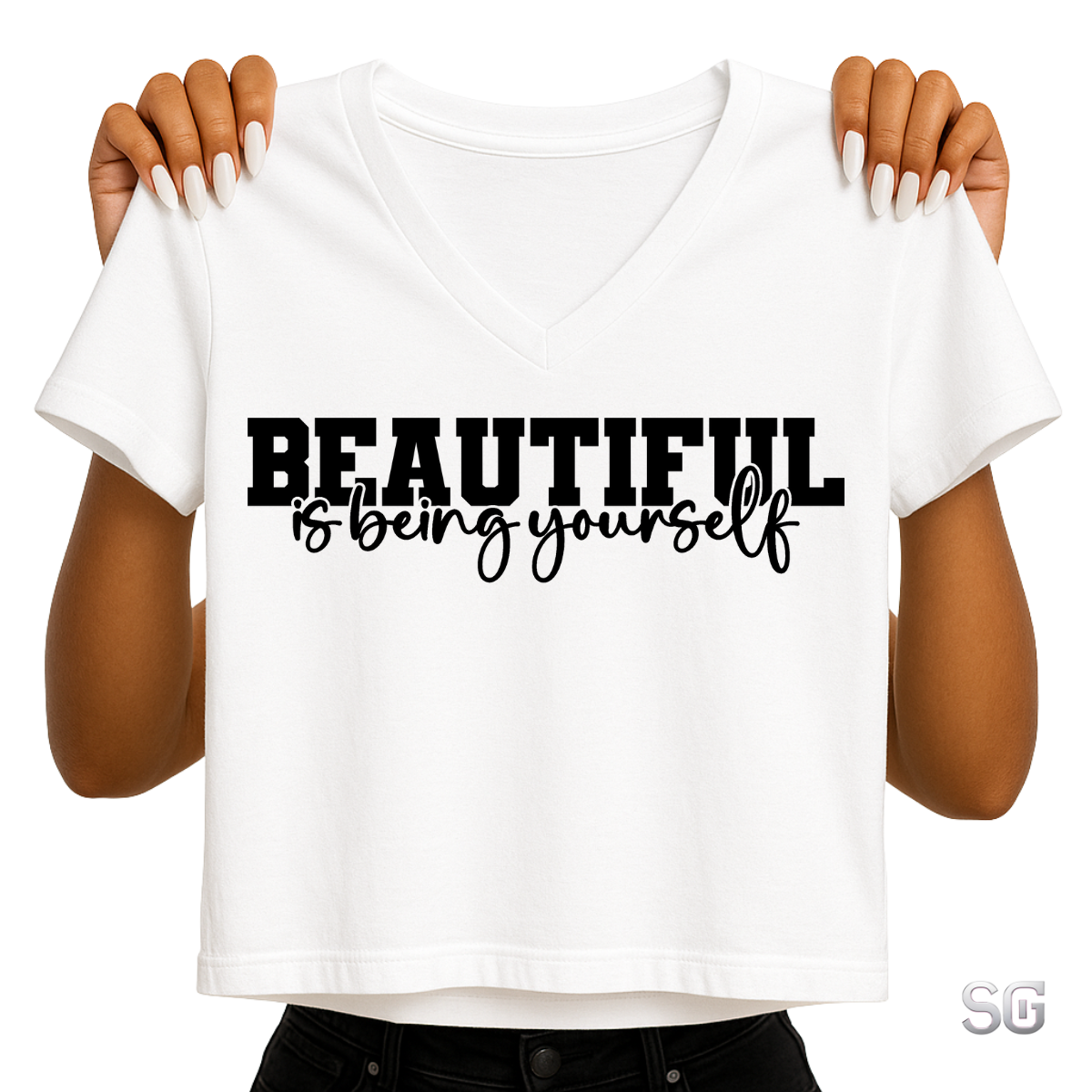 Beautiful Is Being Yourself (CF36B) DTF Transfer