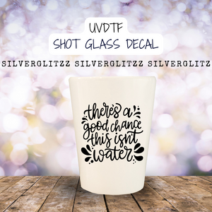 Shot Glass UVDTF Decal Bundle