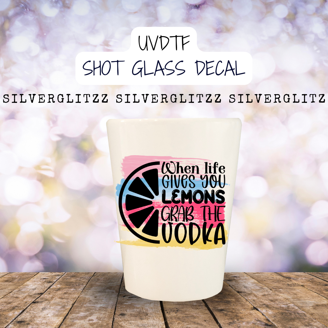 Shot Glass UVDTF Decal Bundle