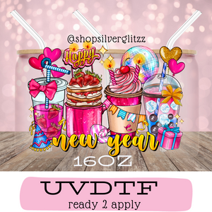 HNY Pink Drink UVDTF Full Wrap (UV120)