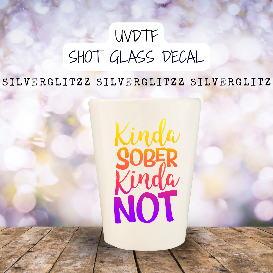 Shot Glass UVDTF Decal Bundle