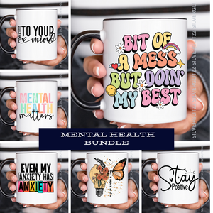 Mental Health (UVDTF Decal Bundle)