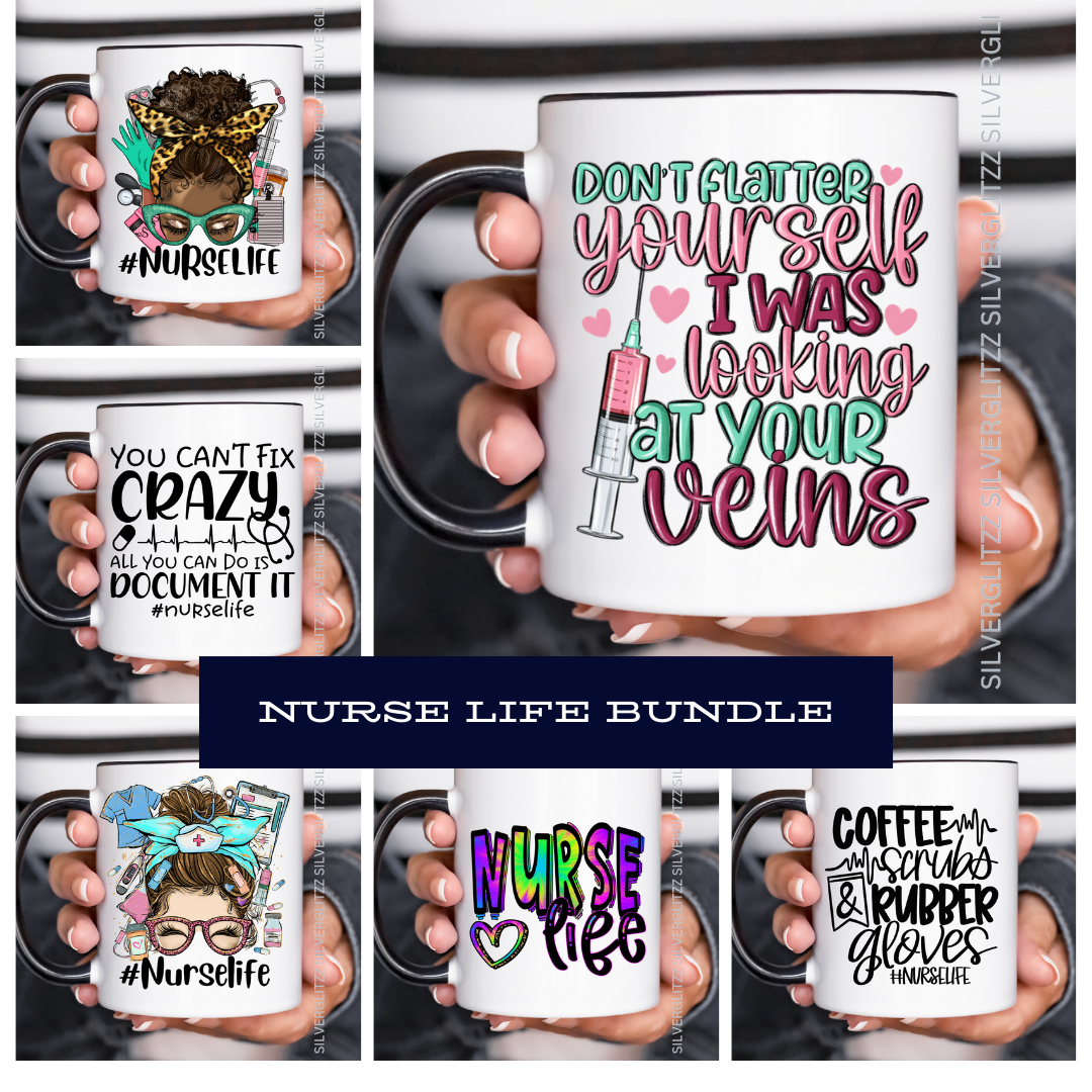 Nurse Life (UVDTF Decal Bundle)