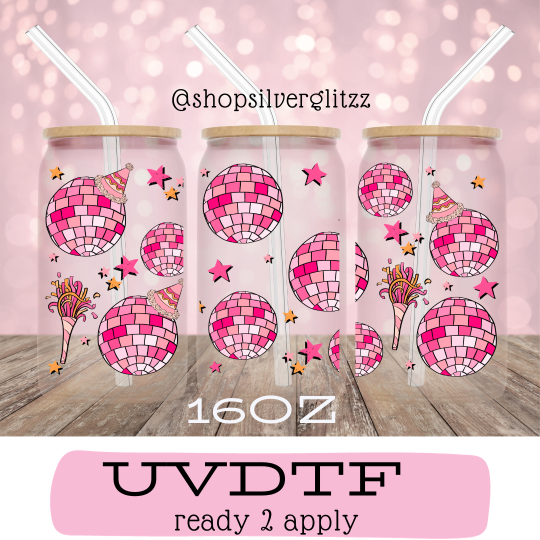 Pink Disco UVDTF Full Wrap (UV112)