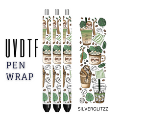 Sloth UVDTF Pen Wrap (UVP30)