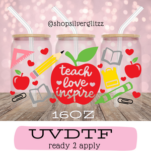 Teach, Love, Inspire (UV55)