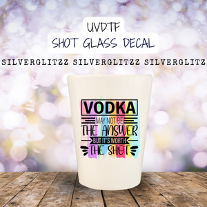 Shot Glass UVDTF Decal Bundle