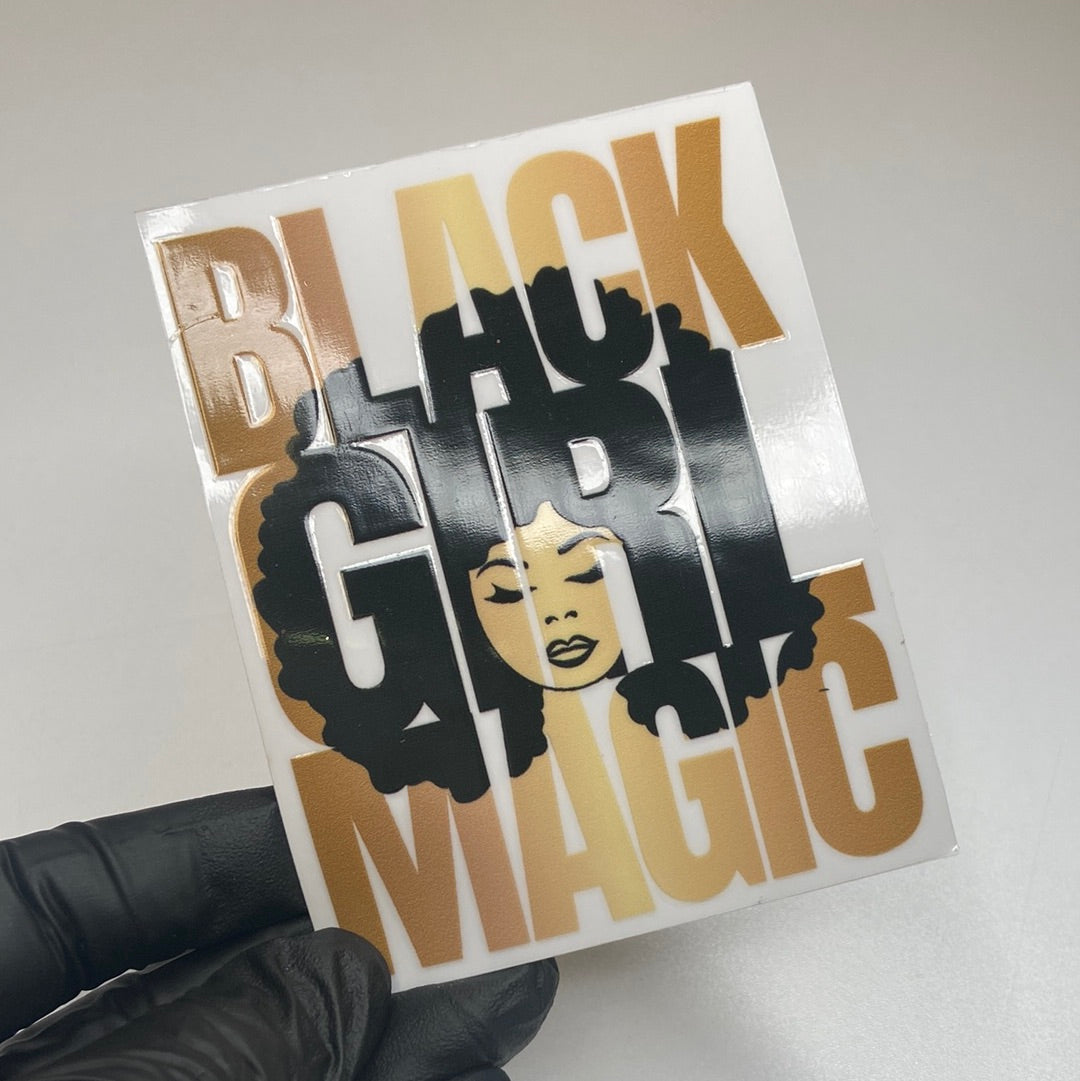 BLACK GIRL MAGIC GOLD (UVD2)